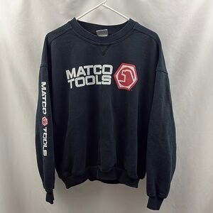 Matco Tools Sweatshirt Size Medium Black Mens